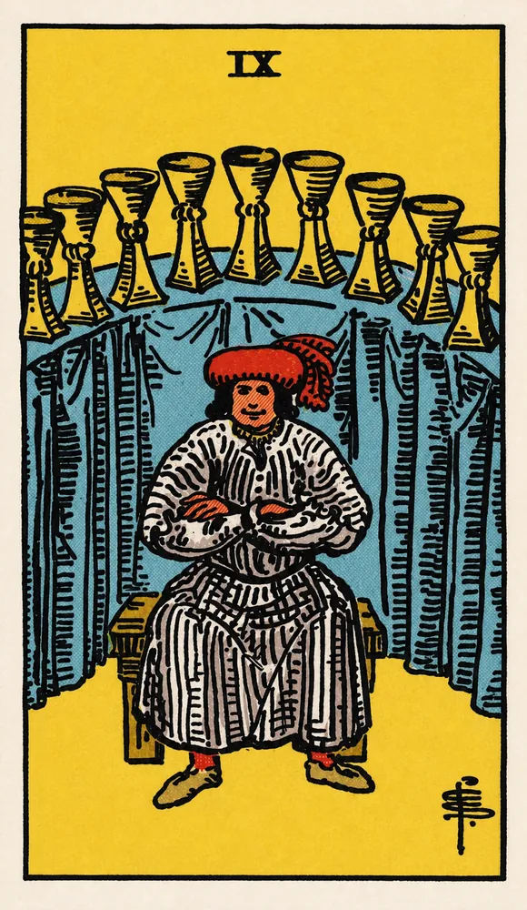 Nine of Cups