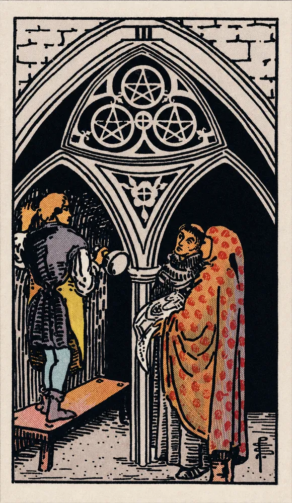 Three of Pentacles