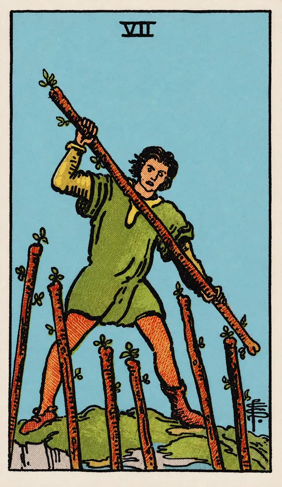 Seven of Wands