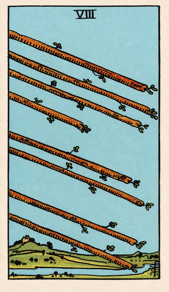 Eight of Wands